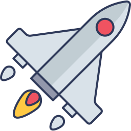 ロケット打ち上げ icon