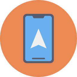 Gps phone icon