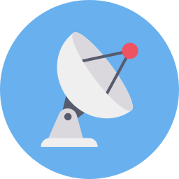 Satellite dish icon