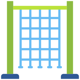 escalera de cuerda icono