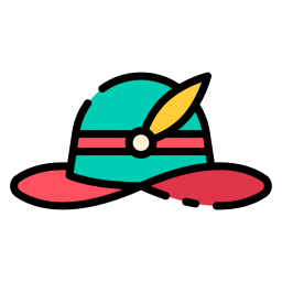 Традиционная шляпа иконка