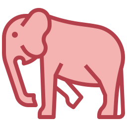 l'éléphant Icône