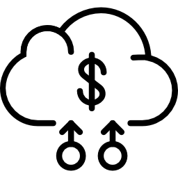 Cloud computing icon