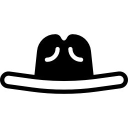 sombrero de vaquero icono