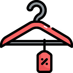 Cloth hanger icon