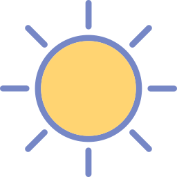 Sun icon