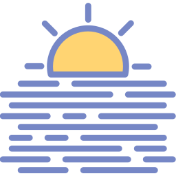 jour brumeux Icône