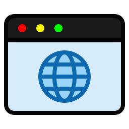 Global network icon