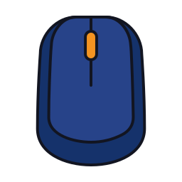 mouse del computer icona