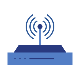 Wireless router icon