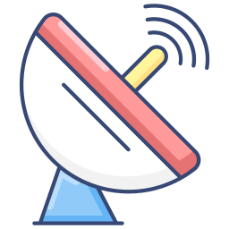 Satellite dish icon