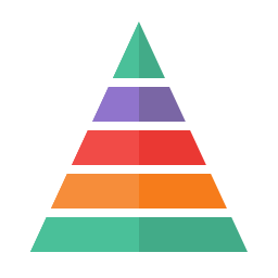 Пирамида графика иконка