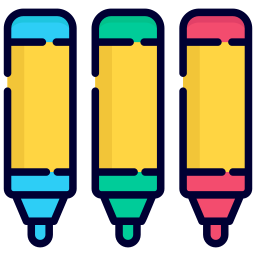 Color pencils icon