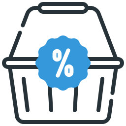 Shopping basket icon