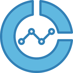 cirkeldiagram icoon