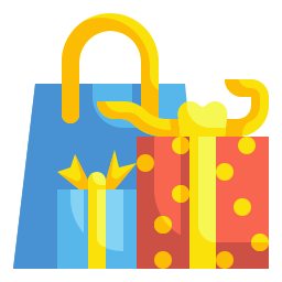 Paper bags icon