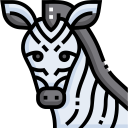 zebra Ícone