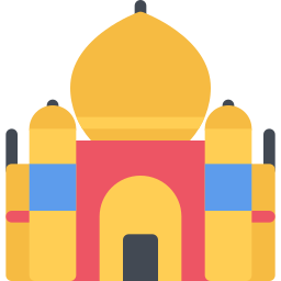 Taj mahal icon