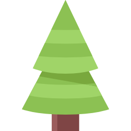 árbol de navidad icono