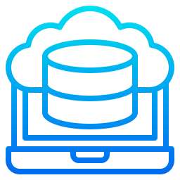 Cloud storage icon