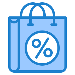 Shopping bag icon