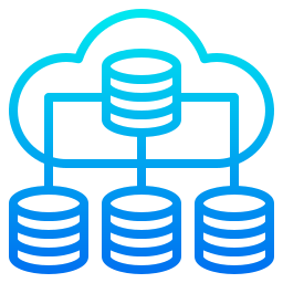 stockage en ligne Icône