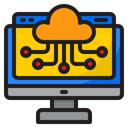 Cloud service icon