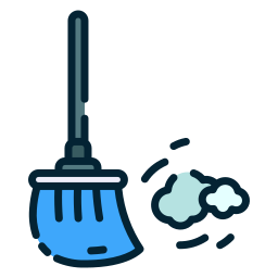 Sweeping icon