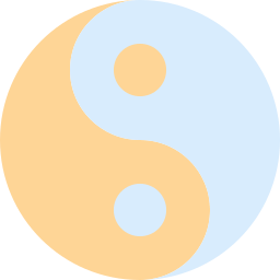ying yang Icône