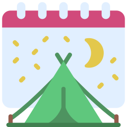 Camping tent icon