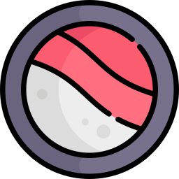 rollo de sushi icono