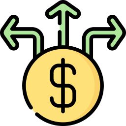 Money flow icon