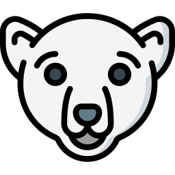 Polar bear icon