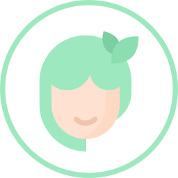 Green beauty icon