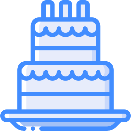 Birthday cake icon