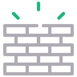 Кирпичная стена иконка