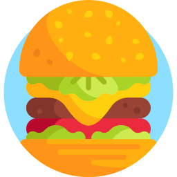 hamburguesa icono