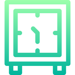 Desk clock icon