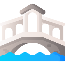 pont du rialto Icône