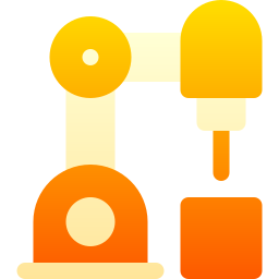 Mechanical arm icon