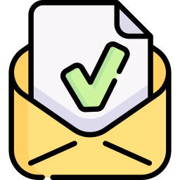 Letter of consent icon