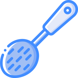 Slotted spoon icon