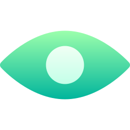 Red eye icon