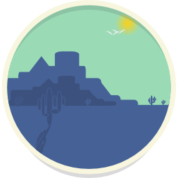 desierto icono
