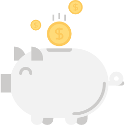 Piggy bank icon