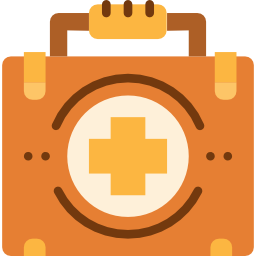 First aid kit icon