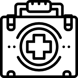 First aid kit icon