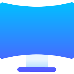 Curved screen icon