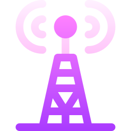 Communication tower icon