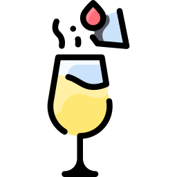 champagne icoon